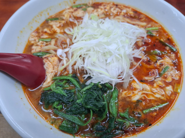 「ドラたんたん麺辛さ上級９００円」@らーめん ドラごんちの写真