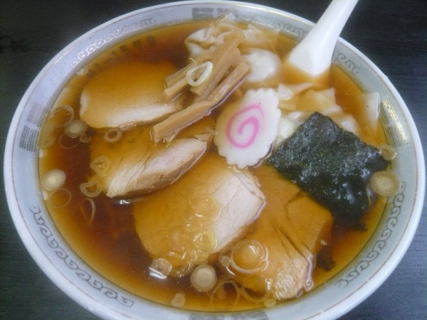 「チャーシューワンタンメン」@宝来屋の写真