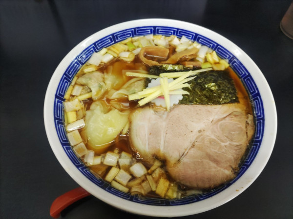 「ワンタン麺」@中華そば 亀喜屋の写真