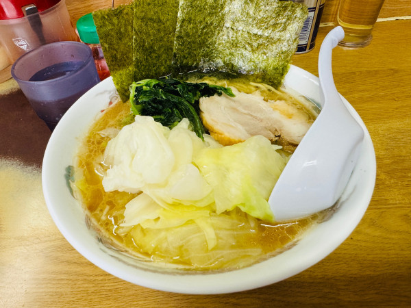 「キャベツラーメン」@たかさご家 本店の写真