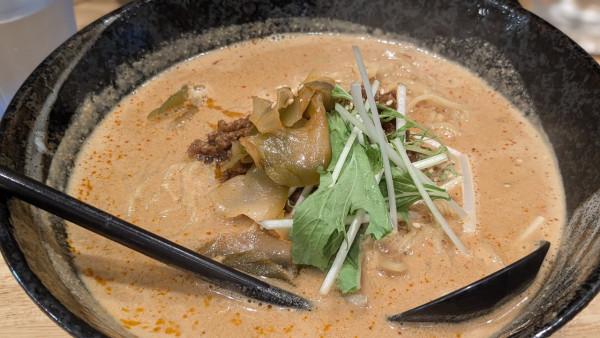 「こだわり担々麺　濃いめ固め」@麺処 ごまや 北浦和店の写真