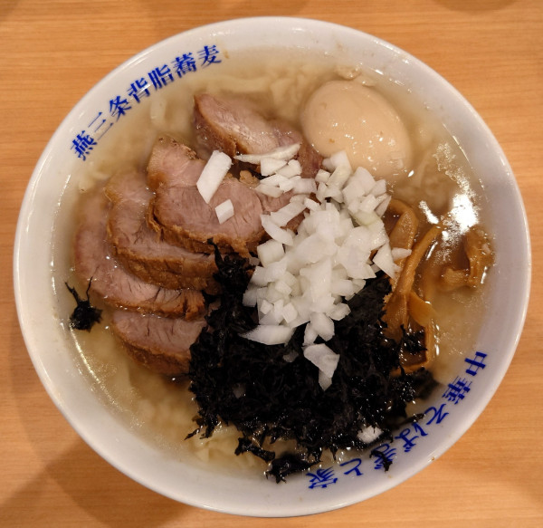 「特製背脂煮干しそば(1350円)」@燕三条中華そば ぎと家 花崎店の写真