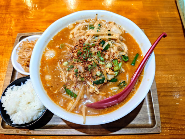 「限定 スタミナ味噌らーめん」@らーめん 蓮の写真