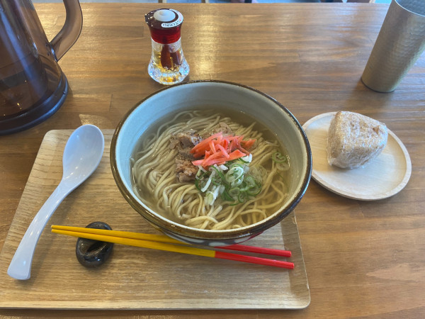 「沖縄そば」@吟麦製麺の写真