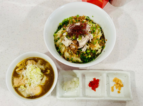 「【限定】特製まぜそばカレー南蛮つけ麺【2100円】」@ラーメン星印の写真