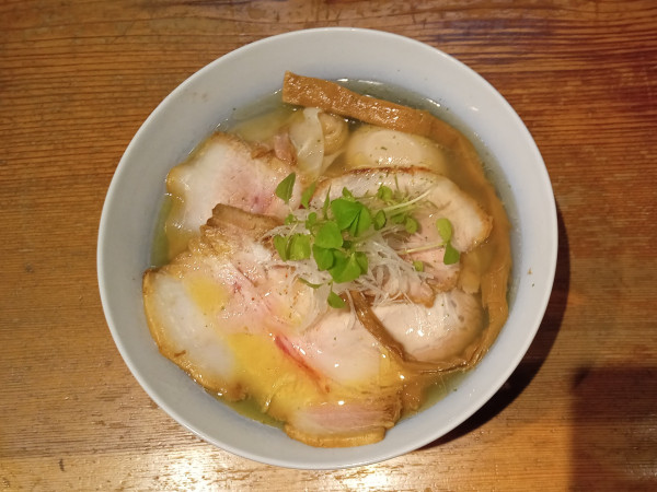 「特製塩ラーメン・ロース増し」@ラーメン屋 トイ・ボックスの写真