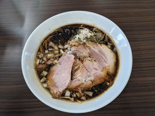 「ボンゴレネロ」@煮干しラーメン ゼクウの写真