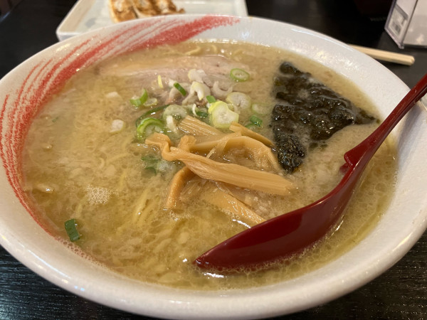 「こってり醤油ラーメン」@行者ラーメン 熱人G麺の写真