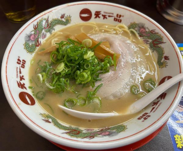 「こってり（並）＋小ライス」@天下一品 池尻店の写真