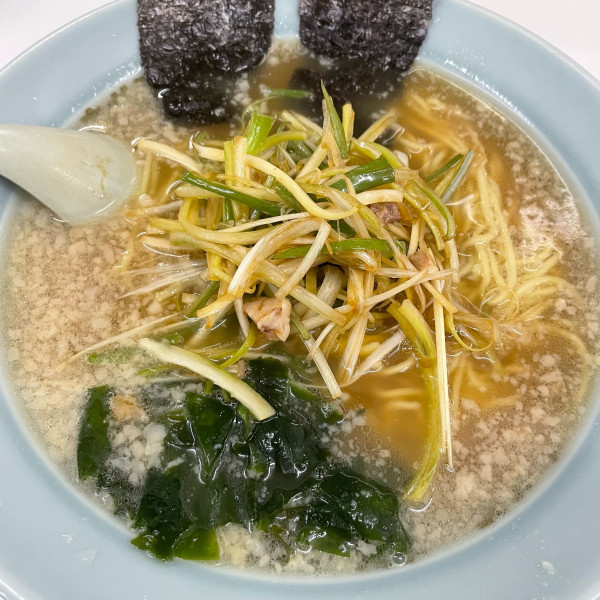 「ネギラーメン　800円」@ラーメンショップ 長和店の写真