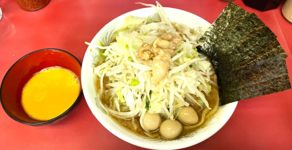 「小ヤサイアブラ」@ラーメン二郎 環七一之江店の写真