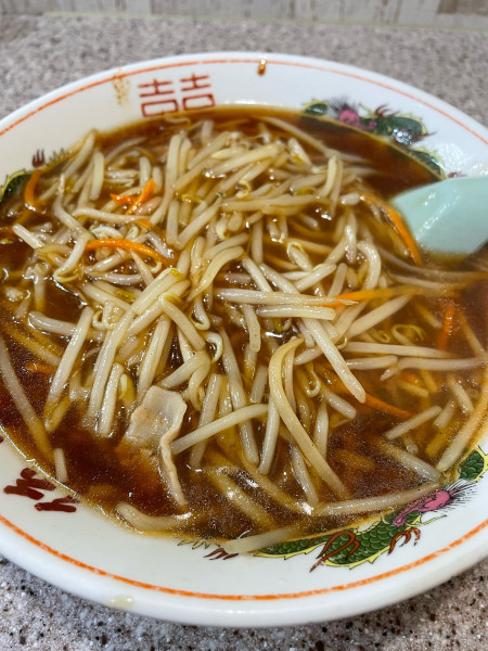 「もやしラーメン」@ラーメン王 後楽本舗の写真