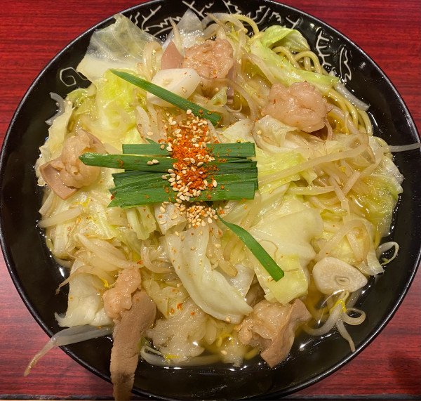 「渋ホルラーメン　1000円」@GaGana RAMEN 極 渋谷店の写真
