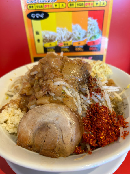 「太麺」@ボディブローの写真