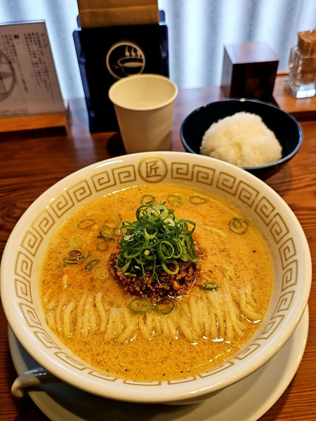 「【火曜日限定】坦々麺とごはん」@soba.shoの写真