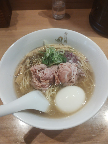 「特製金目鯛ラーメン(塩)」@らぁ麺 鳳仙花の写真