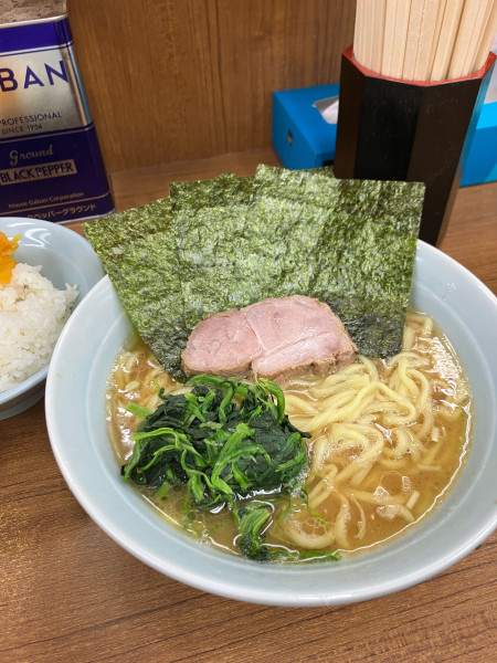 「ラーメン」@横浜ラーメン 武蔵家 北千住店の写真