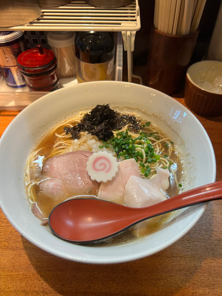 「特製煮干しそば」@麺屋 烈の写真