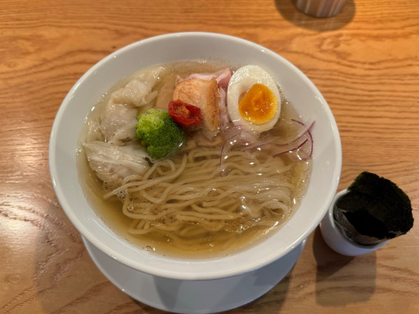 「特製中華そば 塩」@麦の空 GACHI SOBA DOJOの写真