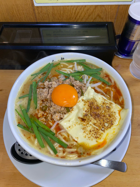 「カレー台湾ラーメン大盛TPチーズ¥1,090円(限定)」@麺屋 白神の写真
