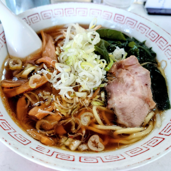 「正油ラーメン」@中華料理 おおくまの写真