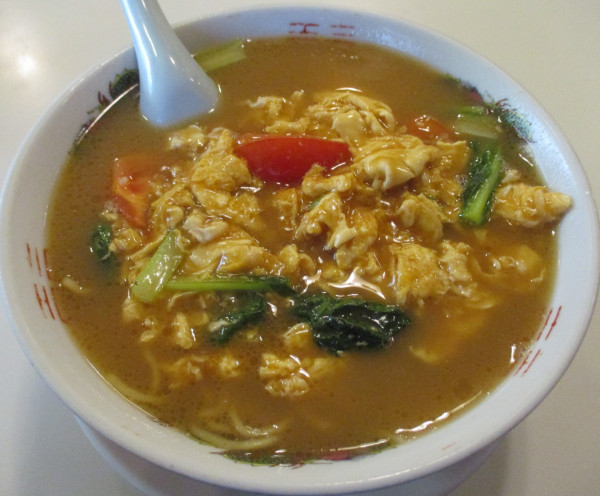 「トマトたまごめん　900円」@中華麺店 龍朋の写真