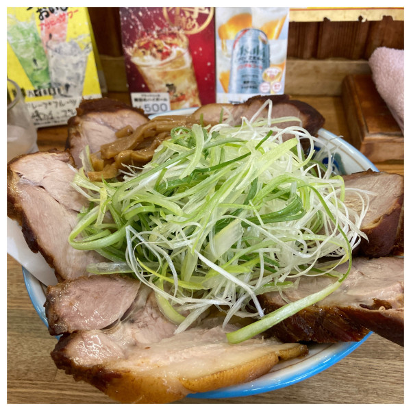 「ネギチャーシューメン　1200円」@ラーメンハウス 東寺町店の写真