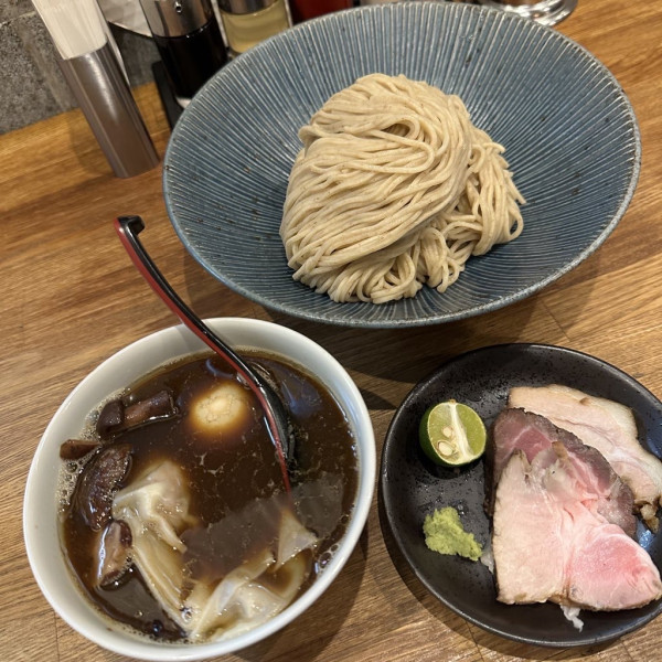 「天然きのこのつけそば」@麺処 青野の写真