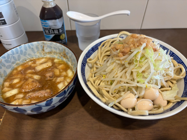 「たまつけ麺うずらアブラ」@ラーメン ゼンゼンの写真