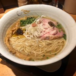 真鯛と蛤の塩そば