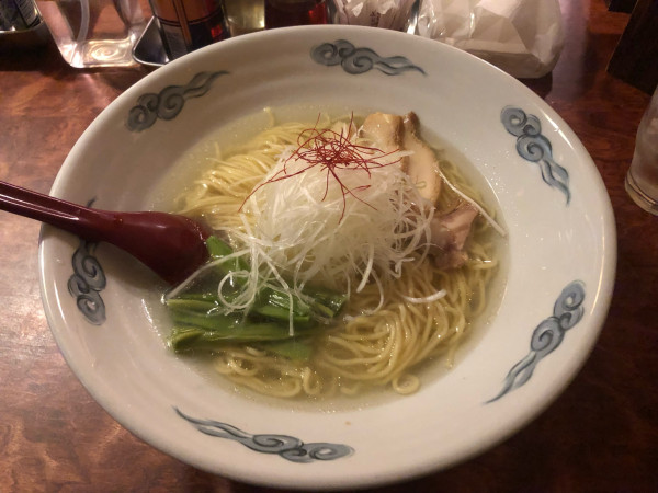 「鶏白湯ラーメン」@麺・酒処 ぶらりの写真