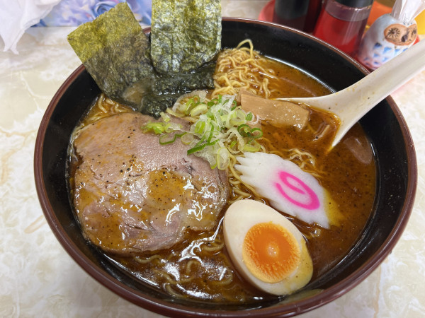「大盛からくちら〜めん　900円」@和風とんこつら〜めん ふくろう 本店の写真