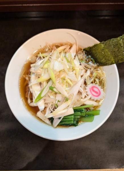 「春ちゃんそば+白ねぎ」@中華そば 春ちゃんの写真