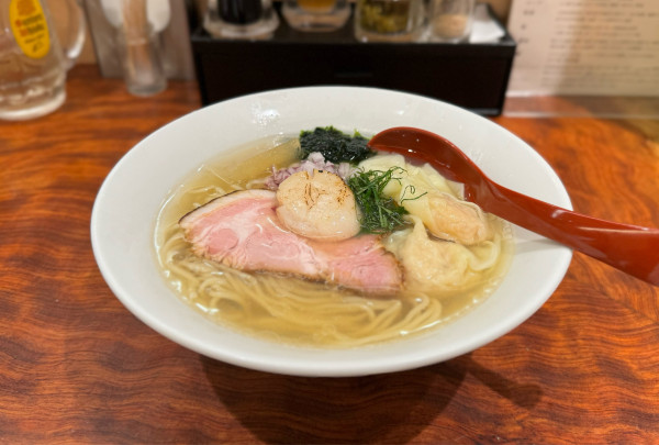 「【限定】魚介出汁の冷やしそば ¥1500」@三馬路 東京店の写真