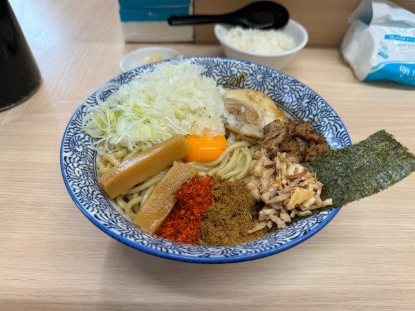 「狼煙まぜそば大」@狼煙 大宮店の写真