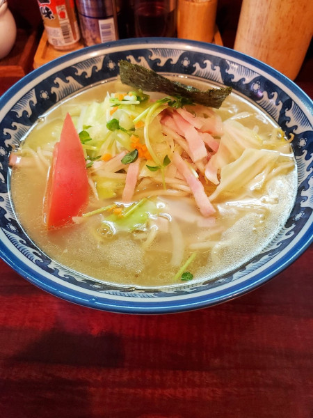 「ベーコンキャベツ　ラーメン」@麺屋 鎌倉山の写真