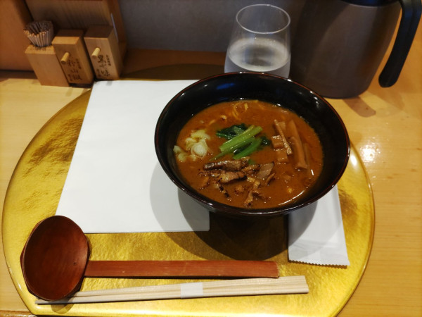 「ミニ味噌ラーメン(￥700)」@麺屋 梅ノ木の写真