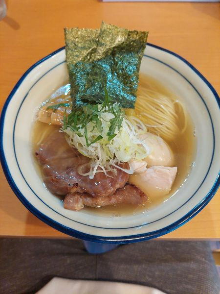 「特製塩らーめん＋小ライス」@麺処 富士松の写真