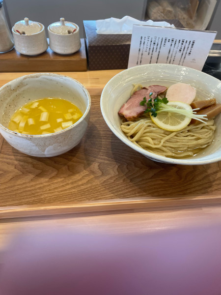 「昆布水つけ麺塩」@HONJO NOODLE HOUSEの写真
