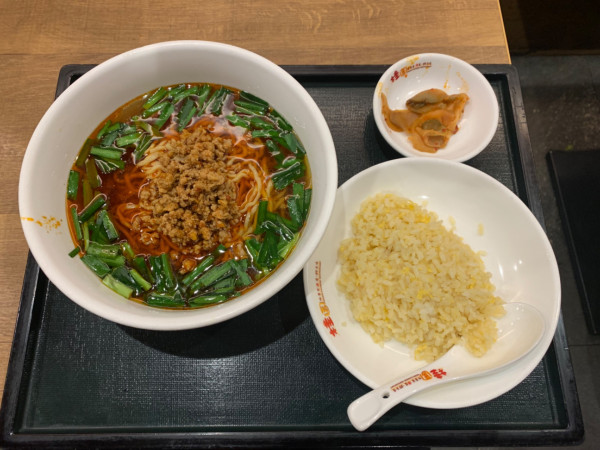 「台湾麺セット」@桂園 帝劇ビル店の写真