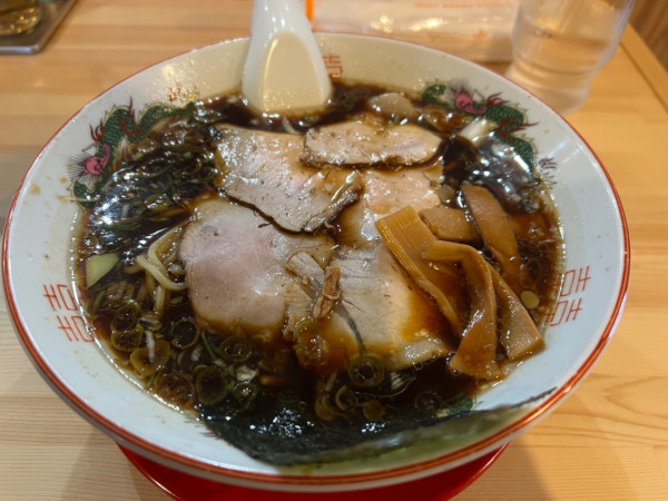 「正油ラーメン」@与作ラーメンの写真