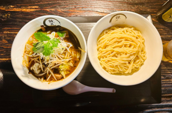 「野菜炒つけ麺【1850円】」@らーめん愉悦処 鏡花の写真