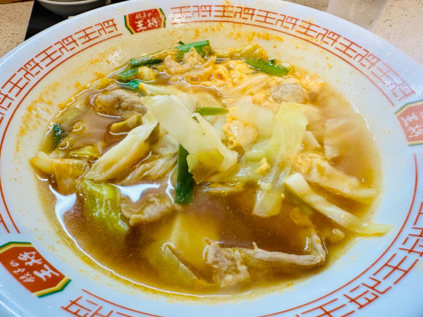 「豚辛ラーメン【638円】」@餃子の王将 府中本町駅前店の写真