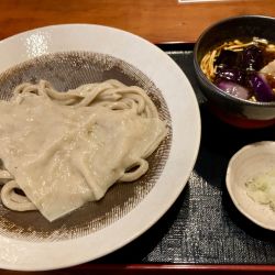 肉なす汁 ごぼう麺 並￥920