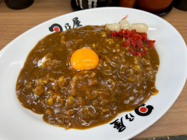 「日乃屋カレー生玉(普通盛)850円」@日乃屋カレー 朝霞店の写真
