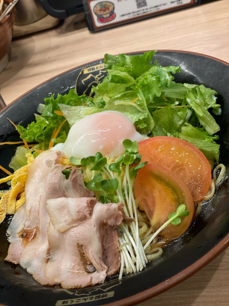 「冷やし中華」@うま屋ラーメン 天白店の写真