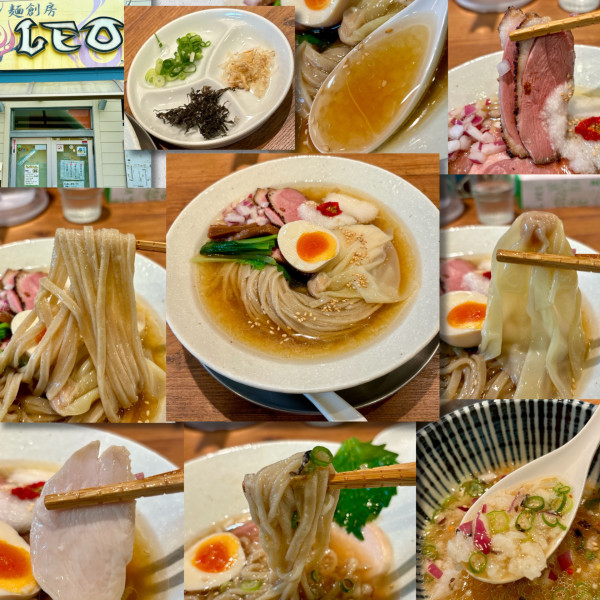 「冷香麺 1280円＋追い飯100円」@麺創房LEOの写真