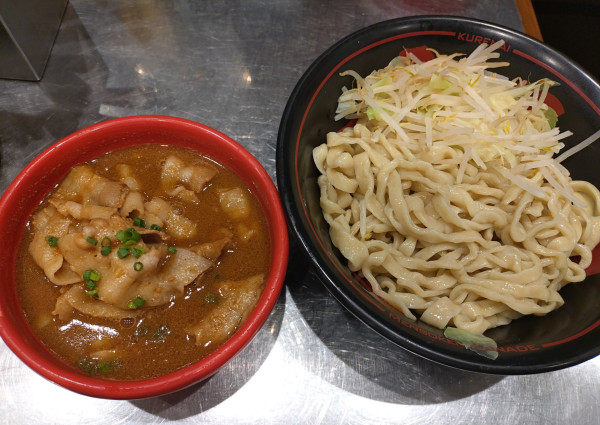 「みそつけ麺￥980＋バラ肉増し￥280＝￥1260」@麺創研 紅 府中の写真