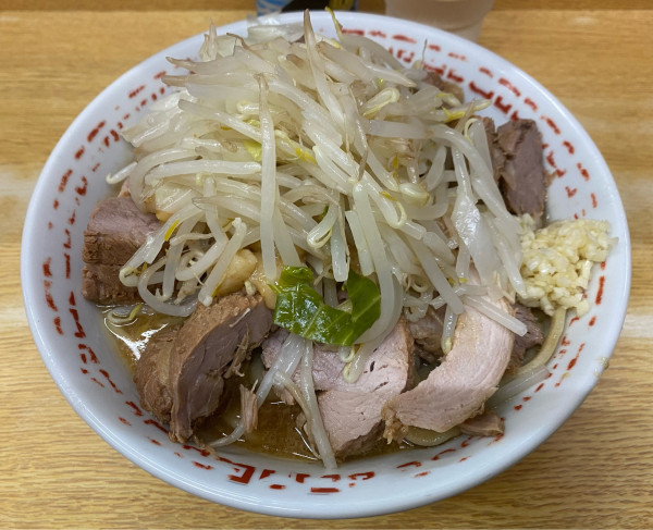 「味噌カルビ味ラーメン(小豚W)」@ラーメン二郎 環七新新代田店の写真