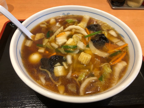 「五目あんかけラーメン」@福しん 東長崎店の写真